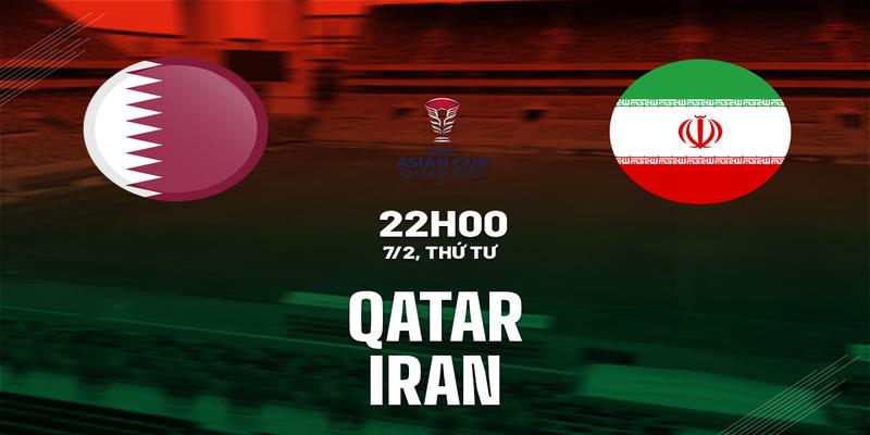 Iran vs Qatar 22h00 Ngày 7/2